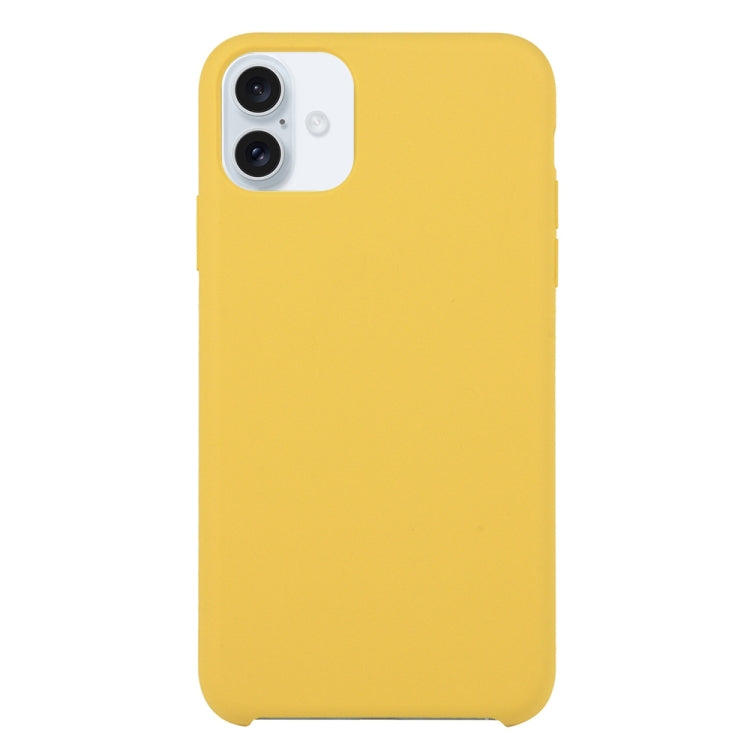 Solid Silicone Phone Case, For iPhone 16 Pro Max, For iPhone 16 Pro, For iPhone 16 Plus