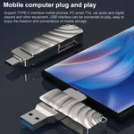 فلاش درايف Lenovo Thinkplus MU232 USB 3.2 + USB-C / Type-C برأس مزدوج، 64GB، 128GB، 256GB