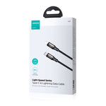 JOYROOM SA25-CL3 30 واط USB-C/Type-C إلى 8 دبابيس كابل بيانات شحن سريع، 1.2م، 2م، 3م