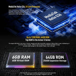 Ulefone Armor X13، هاتف مقاوم بمعيار IP68/IP69K، شاشة 6.52 بوصة أندرويد 15 معالج MediaTek Helio G36 ثماني النواة، الشبكة: 4G، NFC، OTG، 6 جيجابايت + 64 جيجابايت