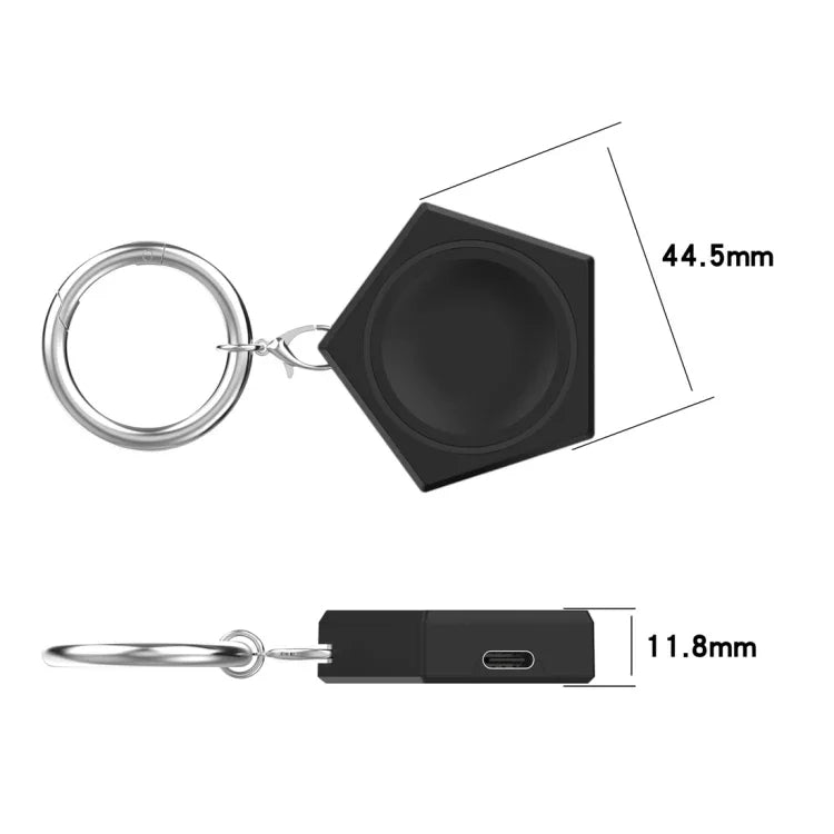 شاحن ساعة ذكية محمول لسامسونج جالاكسي ووتش 6 / 6 كلاسيك، تايب-سي، مايكرو USB