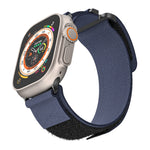 AW Nylon Two-Section Watch Band, For Apple Watch Series 7 41mm, For Apple Watch Series 7 45mm, For Apple Watch SE 40mm, For Apple Watch SE 44mm, For Apple Watch Series 6 40mm, For Apple Watch Series 6 44mm, For Apple Watch Series 5 44mm                ...