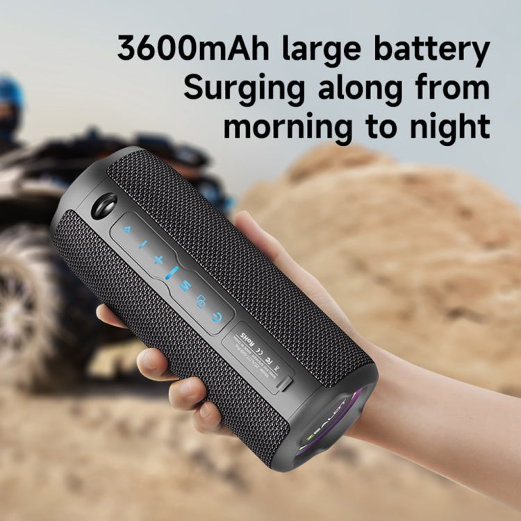مكبر صوت بلوتوث لاسلكي محمول خارجي بقوة 20 واط مع إضاءة RGB من Zealot S49 Pro، S49 Pro