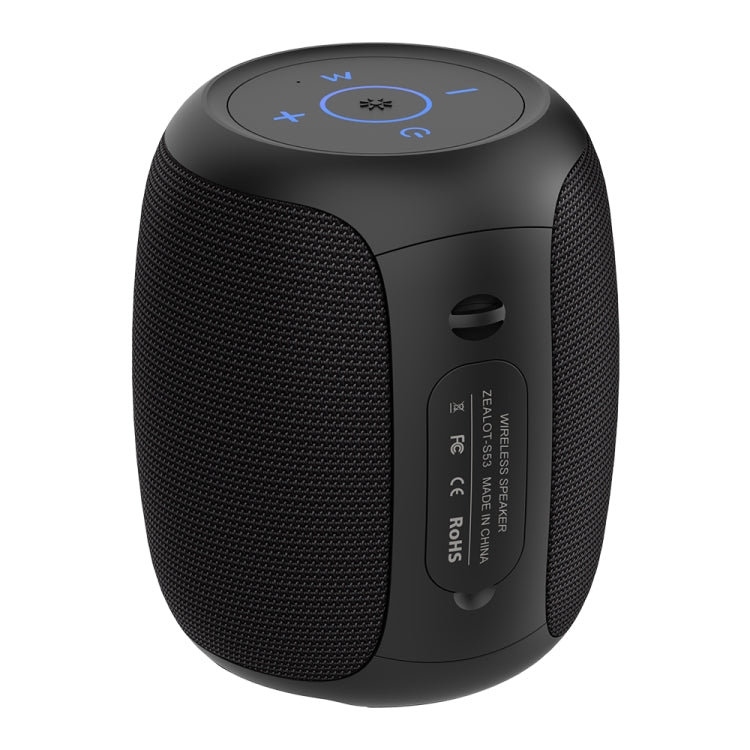 مكبر صوت بلوتوث لاسلكي محمول ملون مقاوم للماء Zealot S53 IPX6، S53