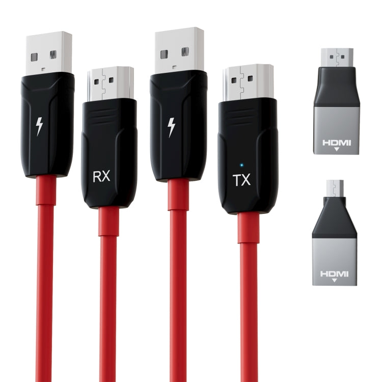 مجموعة جهاز إرسال HDMI لاسلكي 4 في 1 لمشاركة الشاشة، THT-020-8