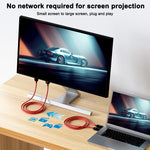 مجموعة جهاز إرسال HDMI لاسلكي 4 في 1 لمشاركة الشاشة، THT-020-8