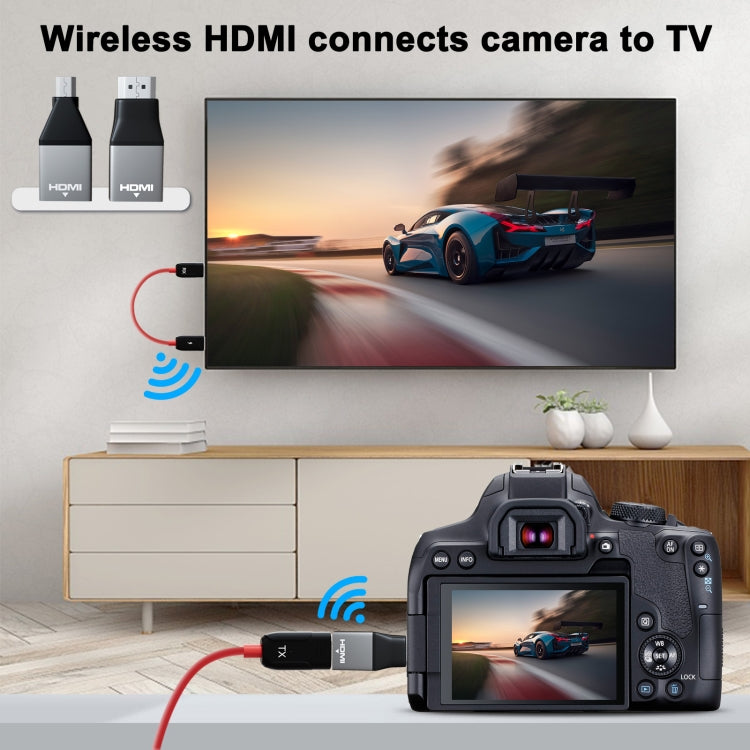 مجموعة جهاز إرسال HDMI لاسلكي 4 في 1 لمشاركة الشاشة، THT-020-8