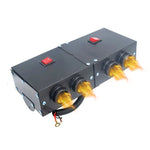 Car 500W High-power Electric Heater Defroster, 12V 2-hole, 24V 2-hole, 12V 4-hole, 24V 4-hole, 12V Classic 2-hole 600W