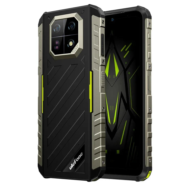 Ulefone Armor 22، هاتف مقاوم بمعيار IP68/IP69K، شاشة 6.58 بوصة أندرويد 15 معالج MediaTek Helio G96 ثماني النواة، الشبكة: 4G، NFC، OTG، 8 جيجابايت + 128 جيجابايت، 8 جيجابايت + 256 جيجابايت