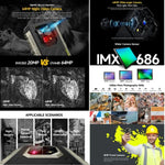 Ulefone Armor 22، هاتف مقاوم بمعيار IP68/IP69K، شاشة 6.58 بوصة أندرويد 15 معالج MediaTek Helio G96 ثماني النواة، الشبكة: 4G، NFC، OTG، 8 جيجابايت + 128 جيجابايت، 8 جيجابايت + 256 جيجابايت