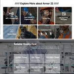 Ulefone Armor 22، هاتف مقاوم بمعيار IP68/IP69K، شاشة 6.58 بوصة أندرويد 15 معالج MediaTek Helio G96 ثماني النواة، الشبكة: 4G، NFC، OTG، 8 جيجابايت + 128 جيجابايت، 8 جيجابايت + 256 جيجابايت