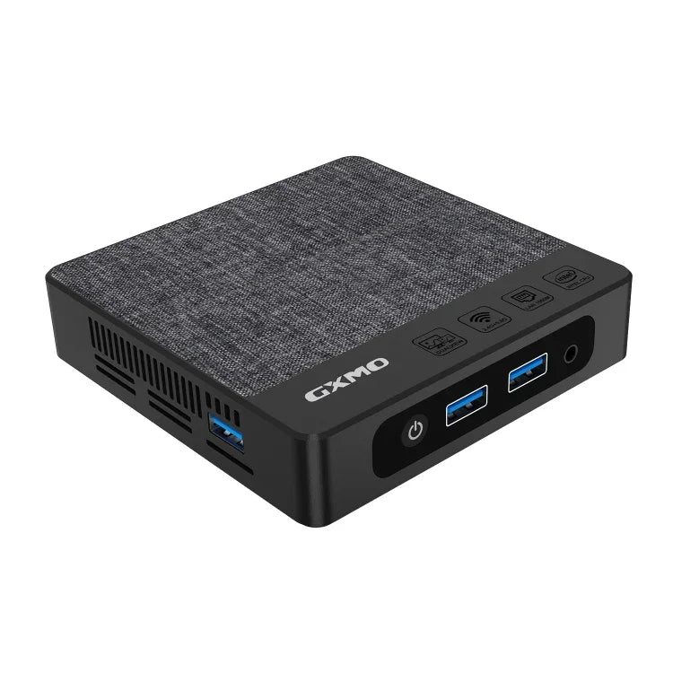 حاسوب صغير GXMO N42 بنظام ويندوز 11، مع معالج إنتل Gemini Lake N4020C، NVME SSD، واي فاي، ذاكرة 4GB + تخزين 64GB، 4GB + 64GB + 256GB