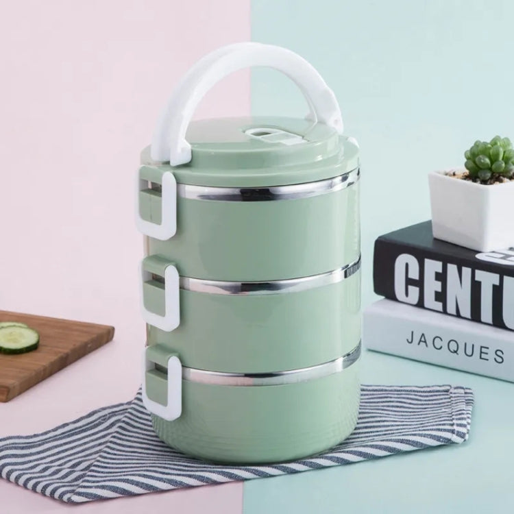 Stainless Steel Insulation Container Lunch Box Food Bento Box, Single-Layer 0.7L, Dual-Layer 1.4L, 3-Layer 2.1L, 4-Layer 2.8L