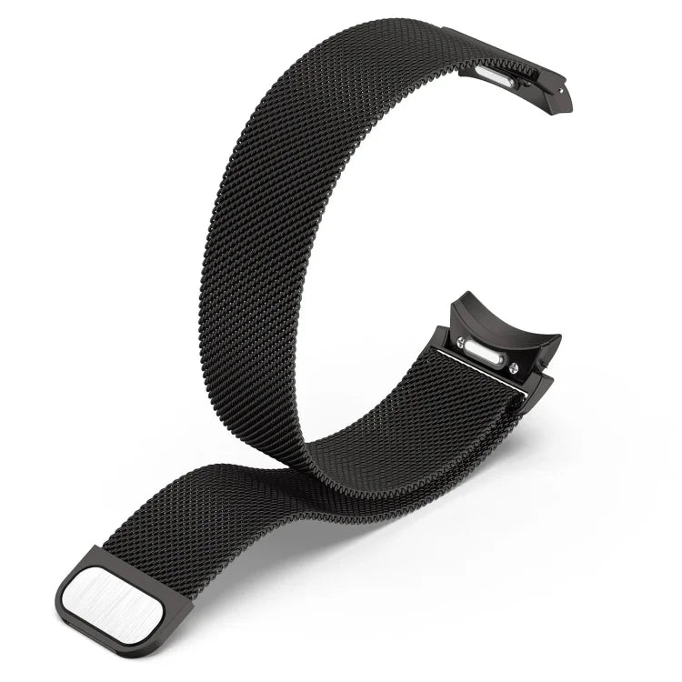 سوار ساعة معدني مغناطيسي ميلان بنمط الأزرار، لساعات Samsung Galaxy Watch 6