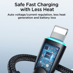 JOYROOM SA32-CL3 سلسلة النجوم، كابل شحن سريع ونقل بيانات USB-C / Type-C إلى 8 دبابيس بقوة 30 واط، USB-C / Type-C إلى 8 دبابيس