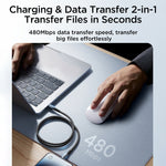 JOYROOM SA32-CL3 سلسلة النجوم، كابل شحن سريع ونقل بيانات USB-C / Type-C إلى 8 دبابيس بقوة 30 واط، USB-C / Type-C إلى 8 دبابيس