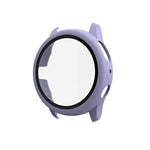 غطاء حماية من PC مع فيلم زجاج مقسى، لساعات Samsung Galaxy Watch Active 2 مقاس 40 مم، لساعات Samsung Galaxy Watch Active 2 مقاس 44 مم