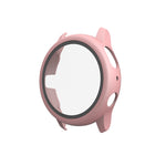 غطاء حماية من PC مع فيلم زجاج مقسى، لساعات Samsung Galaxy Watch Active 2 مقاس 40 مم، لساعات Samsung Galaxy Watch Active 2 مقاس 44 مم