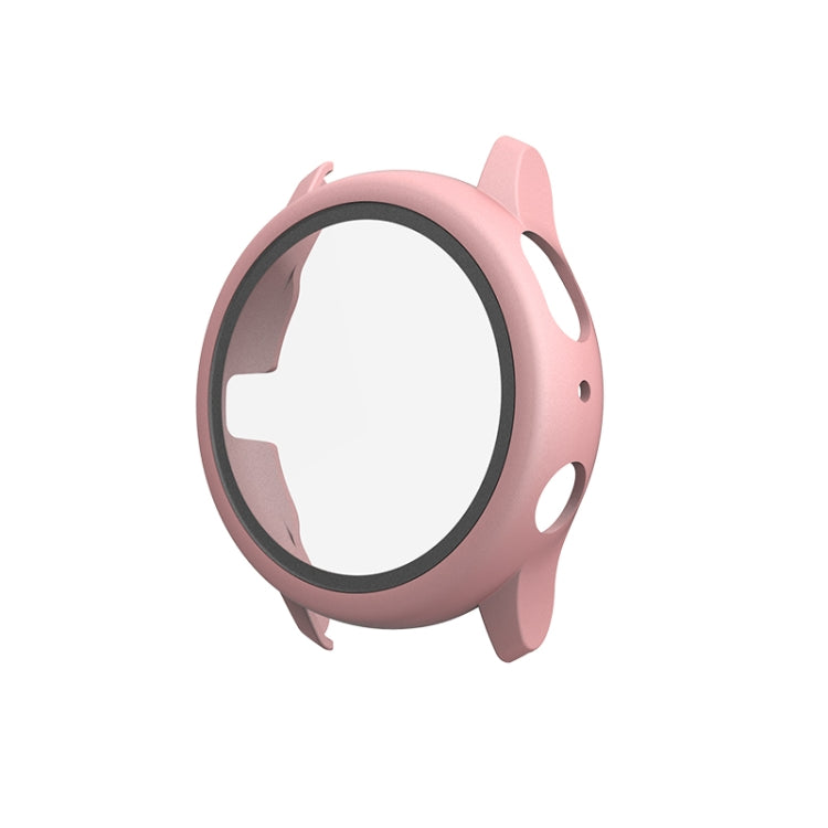 غطاء حماية من PC مع فيلم زجاج مقسى، لساعات Samsung Galaxy Watch Active 2 مقاس 40 مم، لساعات Samsung Galaxy Watch Active 2 مقاس 44 مم