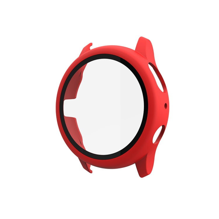 غطاء حماية من PC مع فيلم زجاج مقسى، لساعات Samsung Galaxy Watch Active 2 مقاس 40 مم، لساعات Samsung Galaxy Watch Active 2 مقاس 44 مم