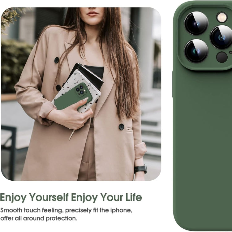 حافظة هاتف من السيليكون السائل الميكروفايبر مقاومة للصدمات، لهاتف iPhone 12، لهاتف iPhone 12 Pro Max، لهاتف iPhone 12 Pro