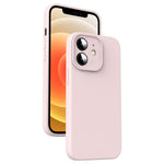 حافظة هاتف من السيليكون السائل الميكروفايبر مقاومة للصدمات، لهاتف iPhone 12، لهاتف iPhone 12 Pro Max، لهاتف iPhone 12 Pro