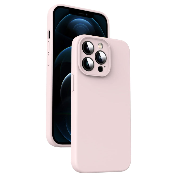 حافظة هاتف من السيليكون السائل الميكروفايبر مقاومة للصدمات، لهاتف iPhone 12، لهاتف iPhone 12 Pro Max، لهاتف iPhone 12 Pro