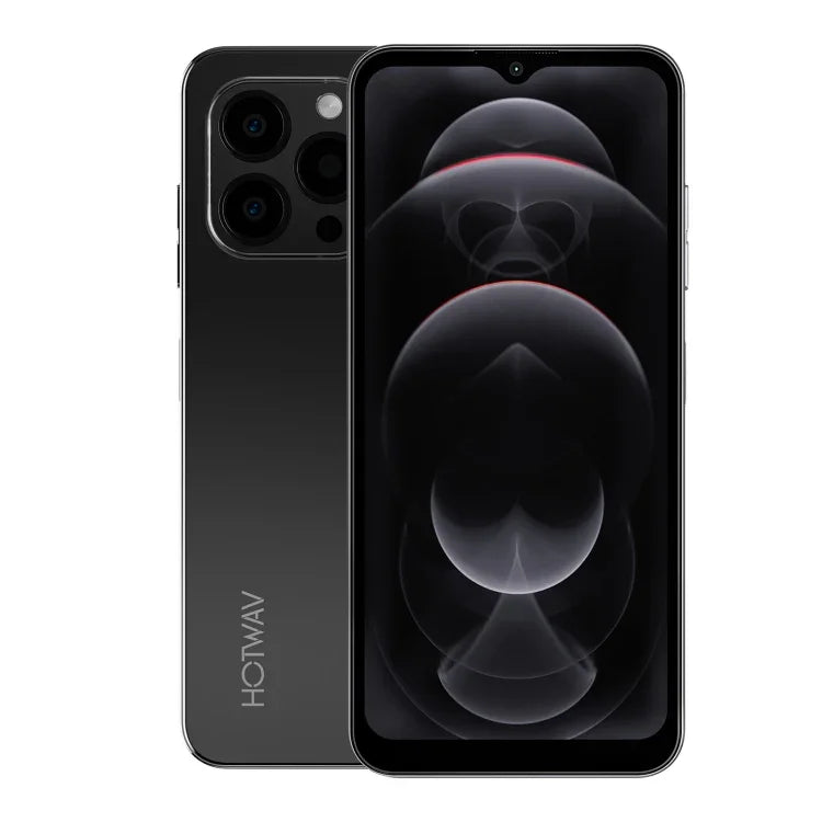 HOTWAV Note 13 Pro، التعرف على بصمة الإصبع الجانبية، شاشة 6.6 بوصة أندرويد 13 UMS9230 T606 ثماني النواة حتى 1.6 جيجاهرتز، الشبكة: 4G، OTG، 8GB+256GB