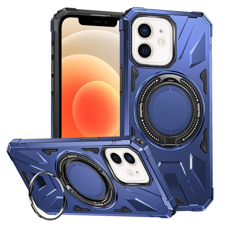 حافظة هاتف مغناطيسية مقاومة للصدمات مع حامل حلقي MagSafe، لهاتف iPhone 12/12 Pro، لهاتف iPhone 12 Pro Max، لهاتف iPhone 11
