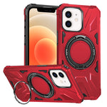 حافظة هاتف مغناطيسية مقاومة للصدمات مع حامل حلقي MagSafe، لهاتف iPhone 12/12 Pro، لهاتف iPhone 12 Pro Max، لهاتف iPhone 11