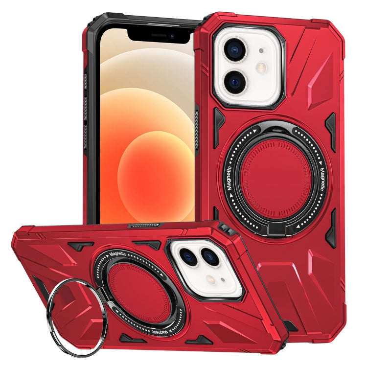 حافظة هاتف مغناطيسية مقاومة للصدمات مع حامل حلقي MagSafe، لهاتف iPhone 12/12 Pro، لهاتف iPhone 12 Pro Max، لهاتف iPhone 11