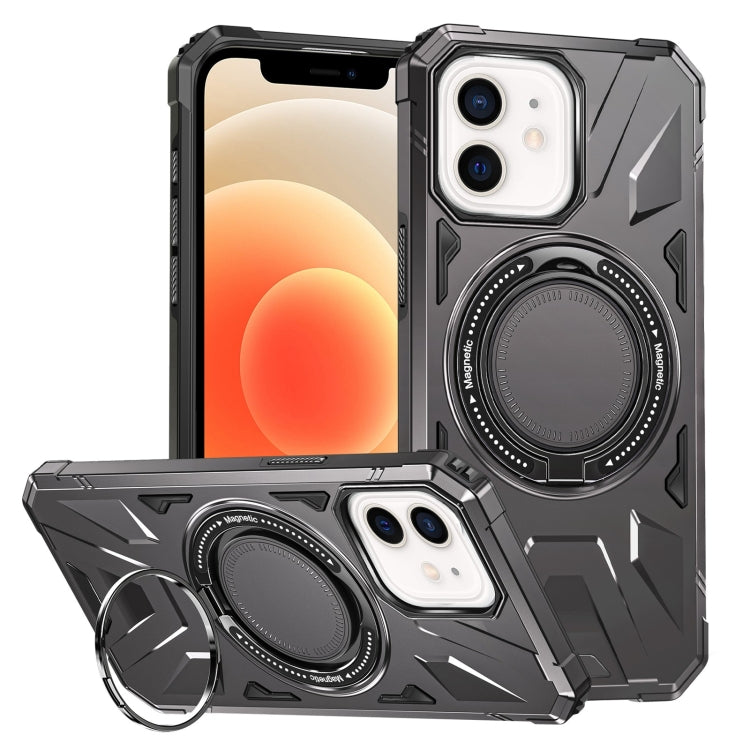حافظة هاتف مغناطيسية مقاومة للصدمات مع حامل حلقي MagSafe، لهاتف iPhone 12/12 Pro، لهاتف iPhone 12 Pro Max، لهاتف iPhone 11