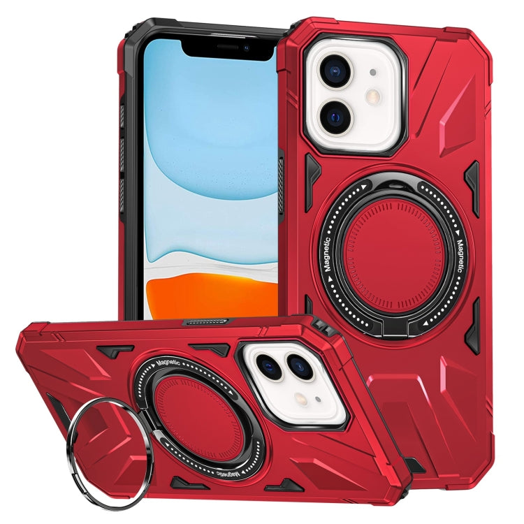 حافظة هاتف مغناطيسية مقاومة للصدمات مع حامل حلقي MagSafe، لهاتف iPhone 12/12 Pro، لهاتف iPhone 12 Pro Max، لهاتف iPhone 11