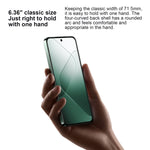 Xiaomi 14، شاشة 6.36 بوصة Xiaomi HyperOS معالج Snapdragon 8 Gen 3 ثماني النواة 4 نانومتر حتى 3.3 جيجاهرتز، NFC، الشبكة: 5G، 12GB+256GB، 16GB+512GB، 16GB+1TB