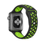 سوار ساعة سيليكون رياضي الإصدار القياسي، لسلسلة Apple Watch 7 مقاس 41 مم / 6 و SE و 5 و 4 مقاس 40 مم / 3 و 2 و 1 مقاس 38 مم، لساعات Apple Watch Ultra 49 مم / السلسلة 8 و 7 مقاس 45 مم / SE 2 و 6 و SE و 5 و 4 مقاس 44 مم / 3 و 2 و 1 مقاس 42 مم