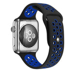 سوار ساعة سيليكون رياضي الإصدار القياسي، لسلسلة Apple Watch 7 مقاس 41 مم / 6 و SE و 5 و 4 مقاس 40 مم / 3 و 2 و 1 مقاس 38 مم، لساعات Apple Watch Ultra 49 مم / السلسلة 8 و 7 مقاس 45 مم / SE 2 و 6 و SE و 5 و 4 مقاس 44 مم / 3 و 2 و 1 مقاس 42 مم