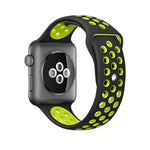 سوار ساعة سيليكون رياضي الإصدار القياسي، لسلسلة Apple Watch 7 مقاس 41 مم / 6 و SE و 5 و 4 مقاس 40 مم / 3 و 2 و 1 مقاس 38 مم، لساعات Apple Watch Ultra 49 مم / السلسلة 8 و 7 مقاس 45 مم / SE 2 و 6 و SE و 5 و 4 مقاس 44 مم / 3 و 2 و 1 مقاس 42 مم