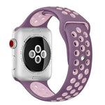 سوار ساعة سيليكون رياضي الإصدار القياسي، لسلسلة Apple Watch 7 مقاس 41 مم / 6 و SE و 5 و 4 مقاس 40 مم / 3 و 2 و 1 مقاس 38 مم، لساعات Apple Watch Ultra 49 مم / السلسلة 8 و 7 مقاس 45 مم / SE 2 و 6 و SE و 5 و 4 مقاس 44 مم / 3 و 2 و 1 مقاس 42 مم