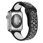 سوار ساعة سيليكون رياضي الإصدار القياسي، لسلسلة Apple Watch 7 مقاس 41 مم / 6 و SE و 5 و 4 مقاس 40 مم / 3 و 2 و 1 مقاس 38 مم، لساعات Apple Watch Ultra 49 مم / السلسلة 8 و 7 مقاس 45 مم / SE 2 و 6 و SE و 5 و 4 مقاس 44 مم / 3 و 2 و 1 مقاس 42 مم