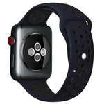 سوار ساعة سيليكون رياضي الإصدار القياسي، لسلسلة Apple Watch 7 مقاس 41 مم / 6 و SE و 5 و 4 مقاس 40 مم / 3 و 2 و 1 مقاس 38 مم، لساعات Apple Watch Ultra 49 مم / السلسلة 8 و 7 مقاس 45 مم / SE 2 و 6 و SE و 5 و 4 مقاس 44 مم / 3 و 2 و 1 مقاس 42 مم