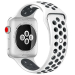 سوار ساعة سيليكون رياضي الإصدار القياسي، لسلسلة Apple Watch 7 مقاس 41 مم / 6 و SE و 5 و 4 مقاس 40 مم / 3 و 2 و 1 مقاس 38 مم، لساعات Apple Watch Ultra 49 مم / السلسلة 8 و 7 مقاس 45 مم / SE 2 و 6 و SE و 5 و 4 مقاس 44 مم / 3 و 2 و 1 مقاس 42 مم
