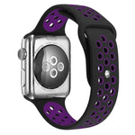 سوار ساعة سيليكون رياضي الإصدار القياسي، لسلسلة Apple Watch 7 مقاس 41 مم / 6 و SE و 5 و 4 مقاس 40 مم / 3 و 2 و 1 مقاس 38 مم، لساعات Apple Watch Ultra 49 مم / السلسلة 8 و 7 مقاس 45 مم / SE 2 و 6 و SE و 5 و 4 مقاس 44 مم / 3 و 2 و 1 مقاس 42 مم