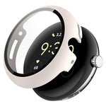 غطاء حماية للساعة مدمج من PC + فيلم مقسى، لـ Google Pixel Watch 2