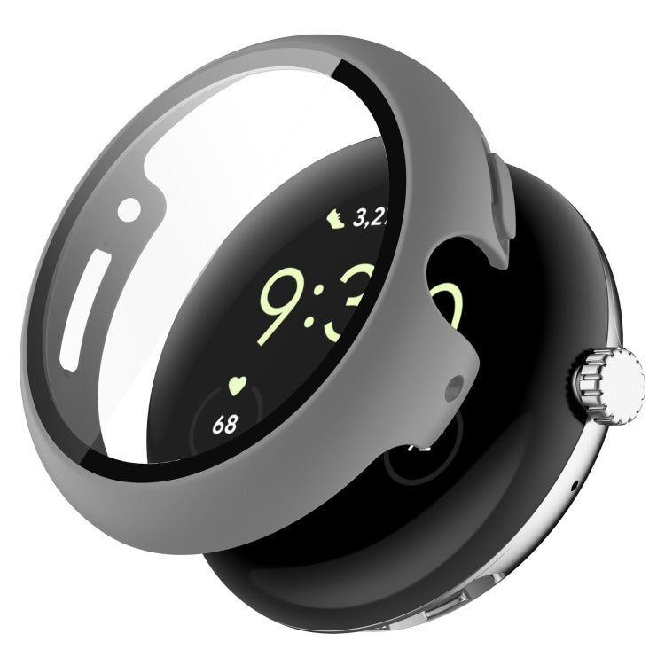 غطاء حماية للساعة مدمج من PC + فيلم مقسى، لـ Google Pixel Watch 2