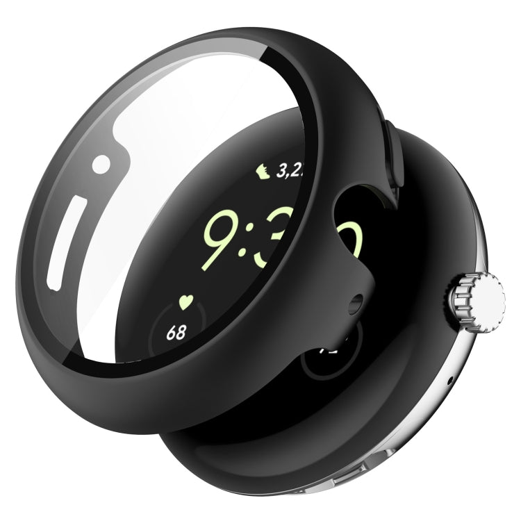 غطاء حماية للساعة مدمج من PC + فيلم مقسى، لـ Google Pixel Watch 2
