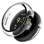غطاء حماية للساعة مدمج من PC + فيلم مقسى، لـ Google Pixel Watch 2