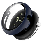 غطاء حماية للساعة مدمج من PC + فيلم مقسى، لـ Google Pixel Watch 2