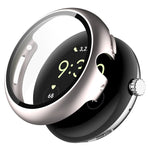 غطاء حماية للساعة مدمج من PC + فيلم مقسى، لـ Google Pixel Watch 2