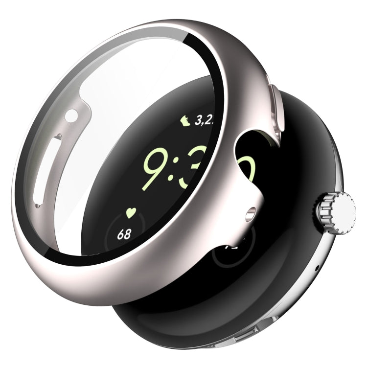 غطاء حماية للساعة مدمج من PC + فيلم مقسى، لـ Google Pixel Watch 2