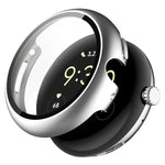 غطاء حماية للساعة مدمج من PC + فيلم مقسى، لـ Google Pixel Watch 2